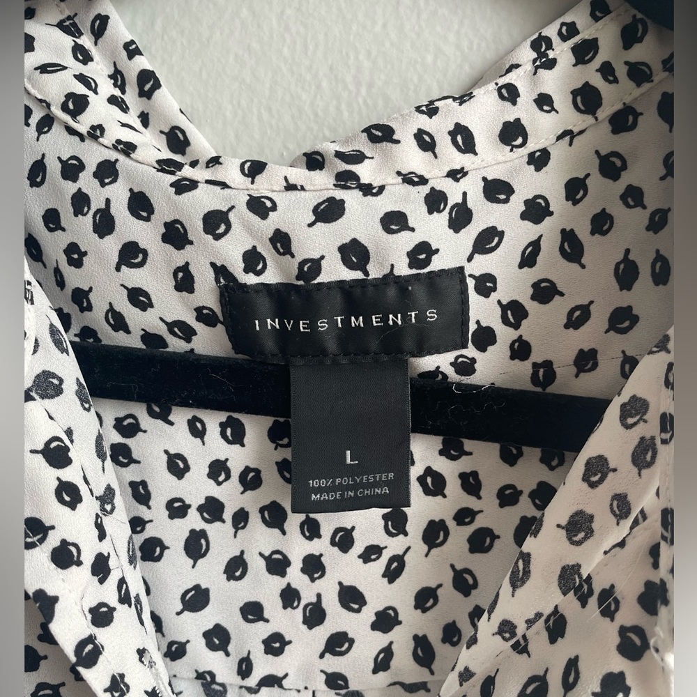 Floral print button down - Picture 2 of 4